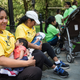 Eligia Spinosa breastfeeds her 2-month-old son, Jose Spinosa, outside City Hall during a rally to support breastfeeding in public on August 8, 2014 in New York City.